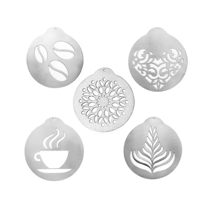 תבניות קישוט לקפה נס  שוקו וקפוצינו