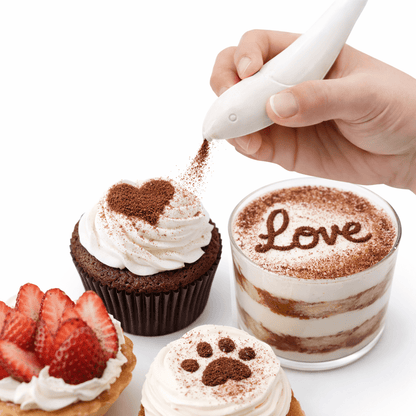 עט קישוט לקפה ועוגות