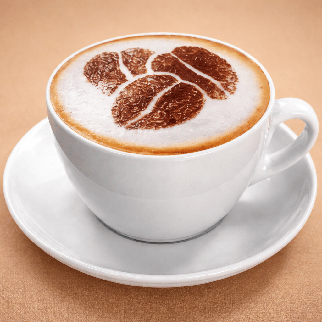 תבניות קישוט לקפה נס  שוקו וקפוצינו